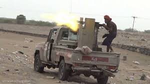 مقتل مقاتلي حوثيين وتدمير معداتهم شرق الحديدة