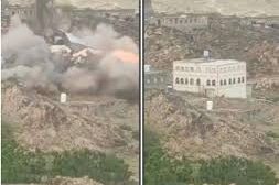 الحوثي يفجر منزل قيادي عسكري في مأرب