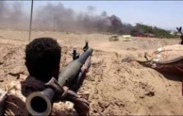 شاهد بالفيديو : قصف مدفعي حوثي على منازل المواطنين في الحوك