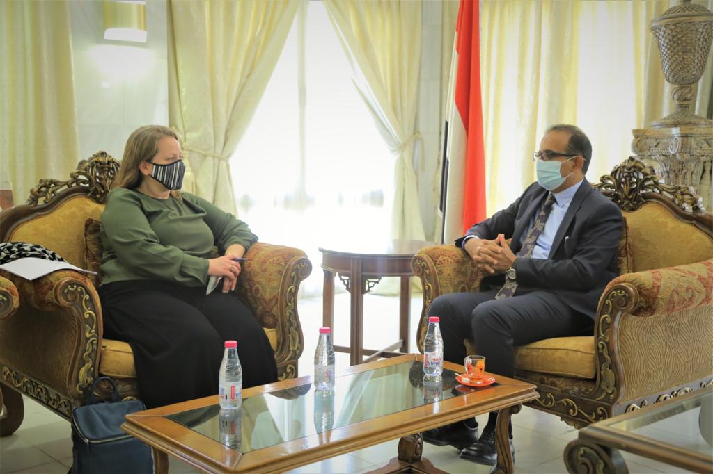 وزير الصحة يبحث مع الجانب الأمريكي دعم تحسين الخدمات الصحية