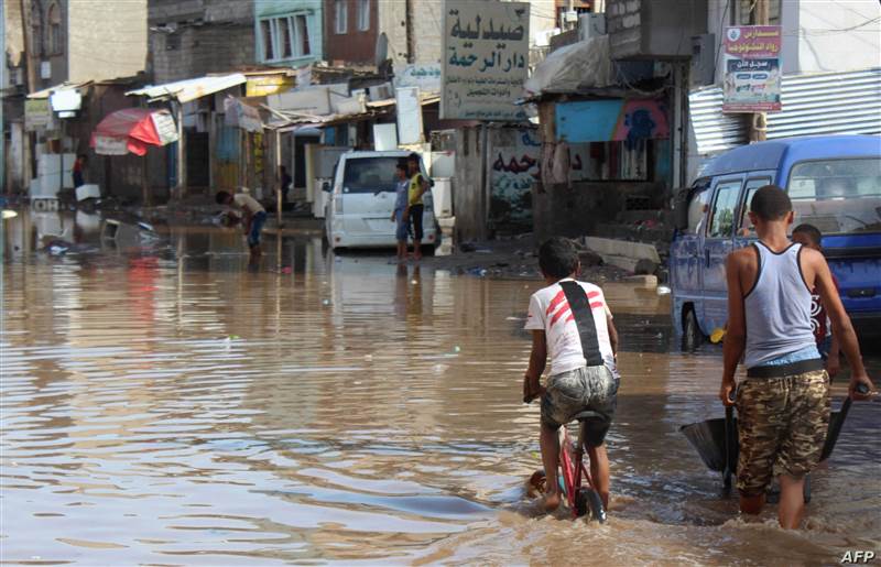 الأمم المتحدة: تضرر آلاف الأسر اليمنية جراء الفيضانات