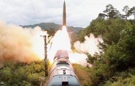 كوريا الشمالية تطلق صواريخ بالستية من قطار متنقل 