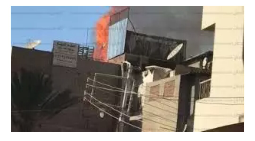 اليوم : حريق باحد منازل المواطنين بالمنصورة
