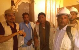 مدير عام مديرية الحوطة يدشن حصر المتضررين من الامطار في المديرية