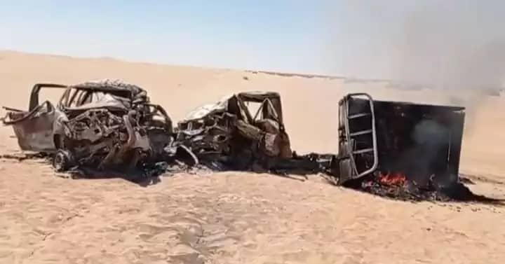 بينهم نساء وأطفال .. حادث مروع في مأرب يودي بحياة 17 شخص