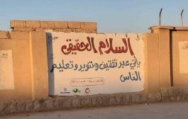 ٣٥ رسمة لجداريات السلام تزين شوارع مدينة عتق 