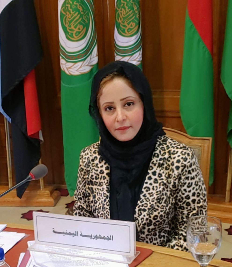 الدكتورة ريام البكري تمثل اليمن في اجتماع فريق الخبراء الحكوميين العرب