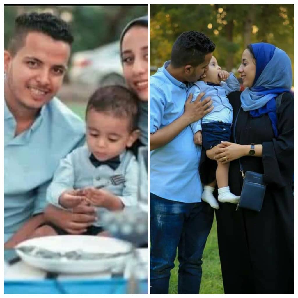 استشهاد  الزميلة رشا عبدالله وطفلها في انفجار خور مكسر