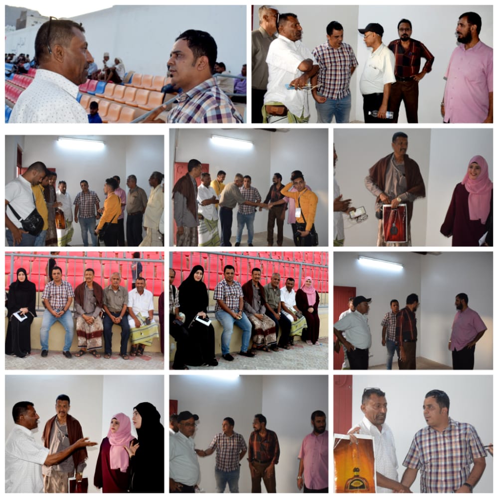 اتحاد عدن للاعلام الرياضي يتسلم مقره في ملعب الحبيشي 