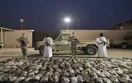 شرطة جازان تضبط سعودي ويمني بحوزتهم  الكمية الكبيرة من الحشيش 
