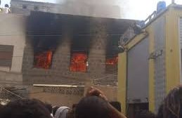 مقتل شاب في حريق شب بإحدى منازل مديرية دار سعد 