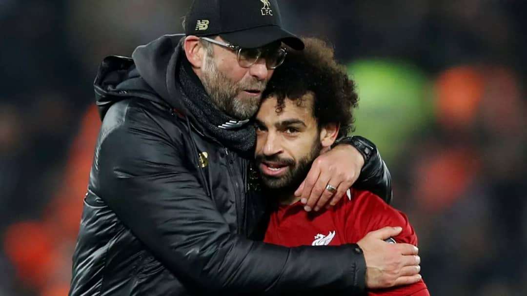 كلوب يكشف سبب غضب محمد صلاح بعد مباراة إيفرتون