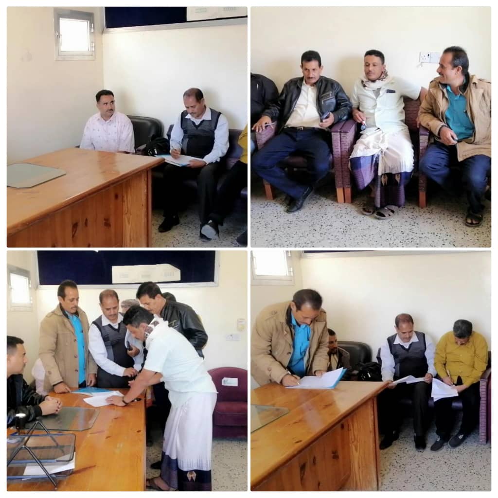 الضالع .. استلام وتسليم بين المدير السابق والجديد لإدارة مستشفى النصر العام بالمحافظة