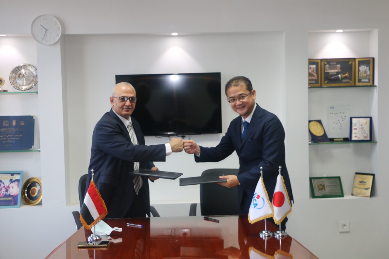 الوزير الشرجبي يوقع مذكرة اختتام اتفاقية مشاريع الدعم الياباني لقطاع المياه في اليمن