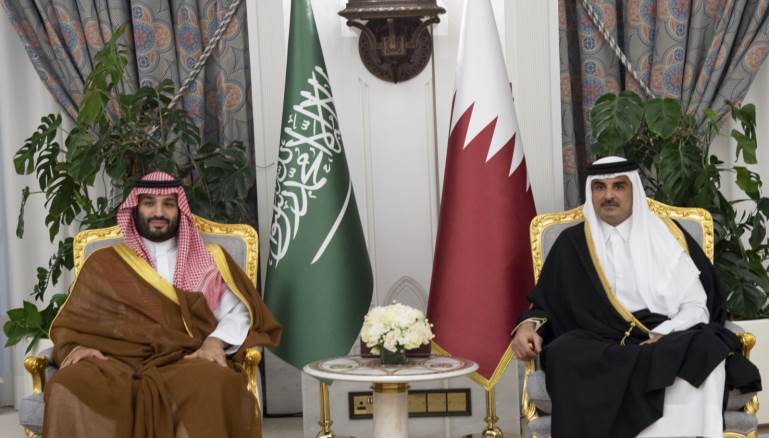 بيان سعودي قطري: تعاون أمني وعسكري وتبادل تجاري