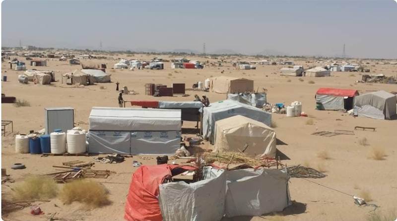 وزارة حقوق الانسان تدين استهداف مخيمات النازحين في مارب