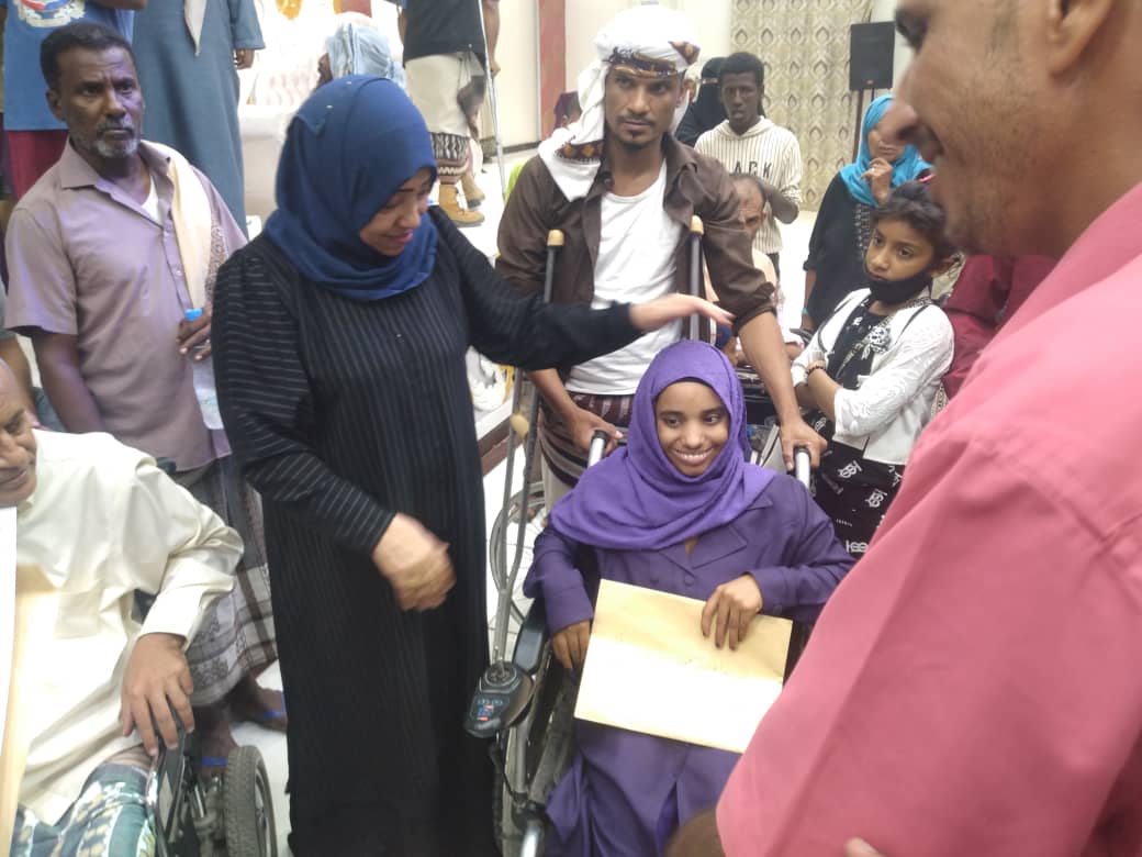 جمعيات ومراكز محافظة أبين تحتفي باليوم العالمي للاشخاص ذوي الاعاقة
