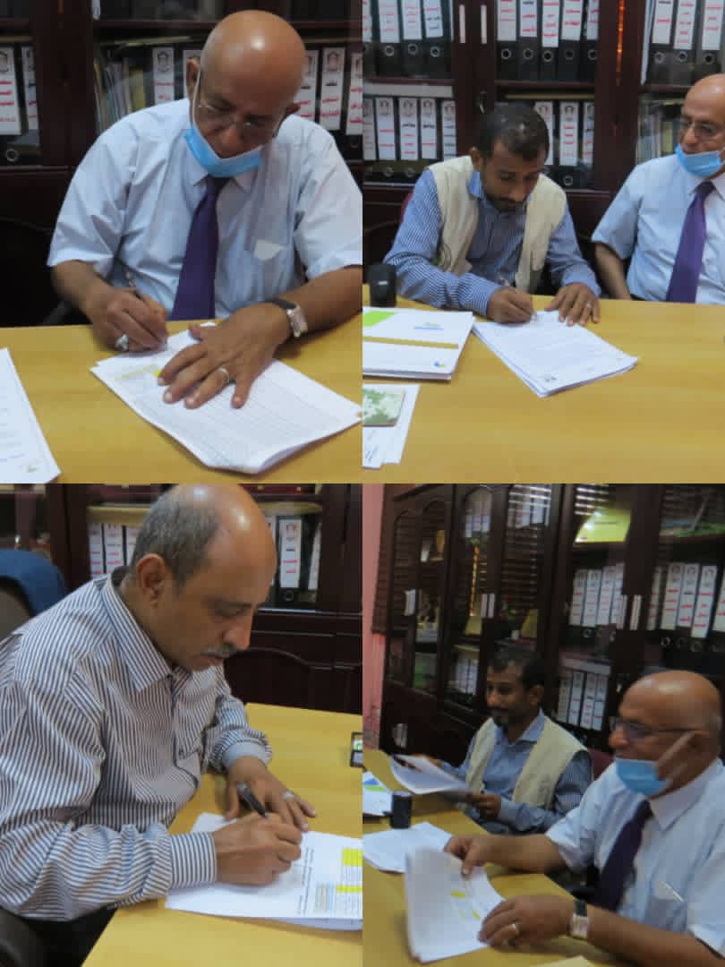 عدن : توقيع اتفاقية لتقديم الخدمات العلاجية لتلاميذ المدارس