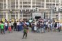 تواصل الاحتجاجات لموظفي البنك الاهلي بالعاصمة عدن