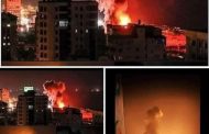 ليلة قاسية على صنعاء بهجوم عنيف للتحالف واندلاع حرائق