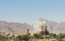 مليشيات الحوثي تستهدف الأحياء السكنية شمال حريب مأرب بصاروخ باليستي