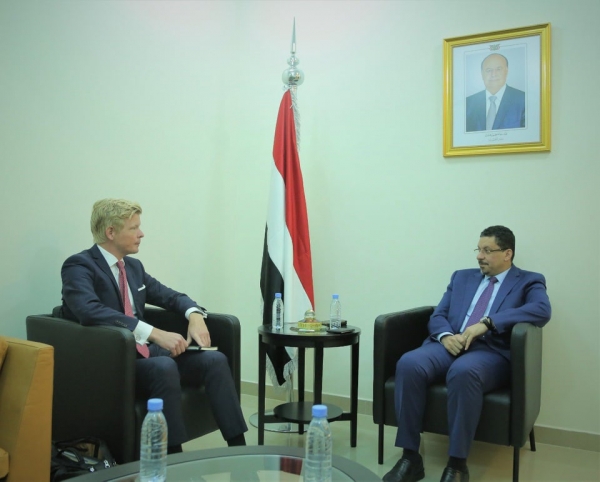 غروندبرغ يؤكد مواصلة جهوده الدبلوماسية وبن مبارك يدعو إلى موقف دولي ضد تصعيد الحوثيين