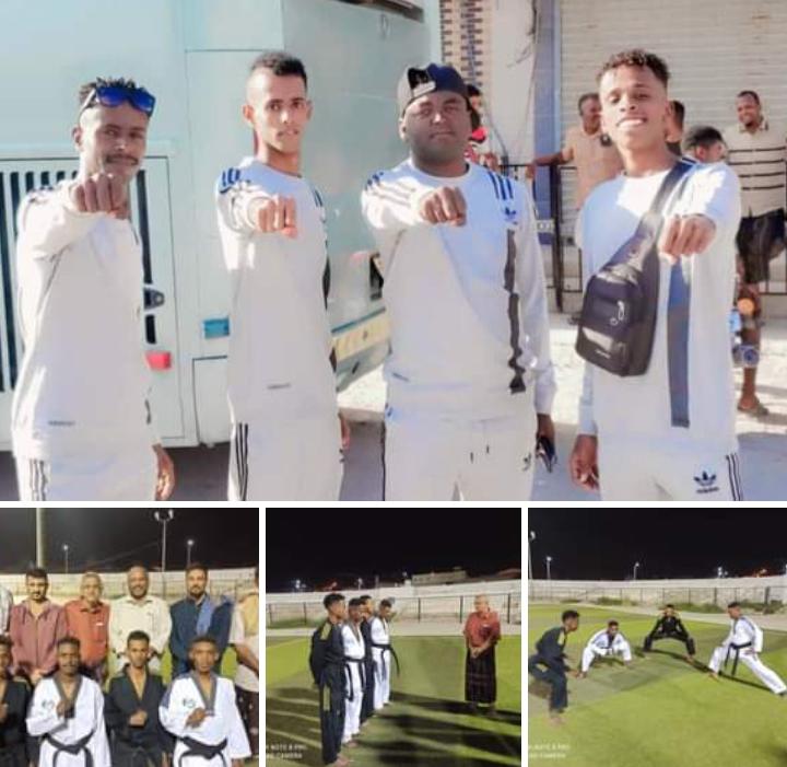 أربعة من نجوم التايكوندو بساحل حضرموت يشاركون في بطولة كأس العرب بالإمارات