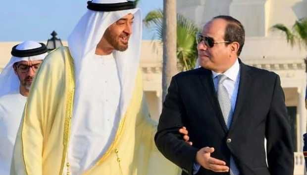 خلال زيارة له لدولة الإمارات : السيسي يهدد الحوثي