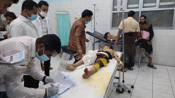 مقتل وإصابة 73 مدنيا بينهم نساء وأطفال خلال شهر في اليمن
