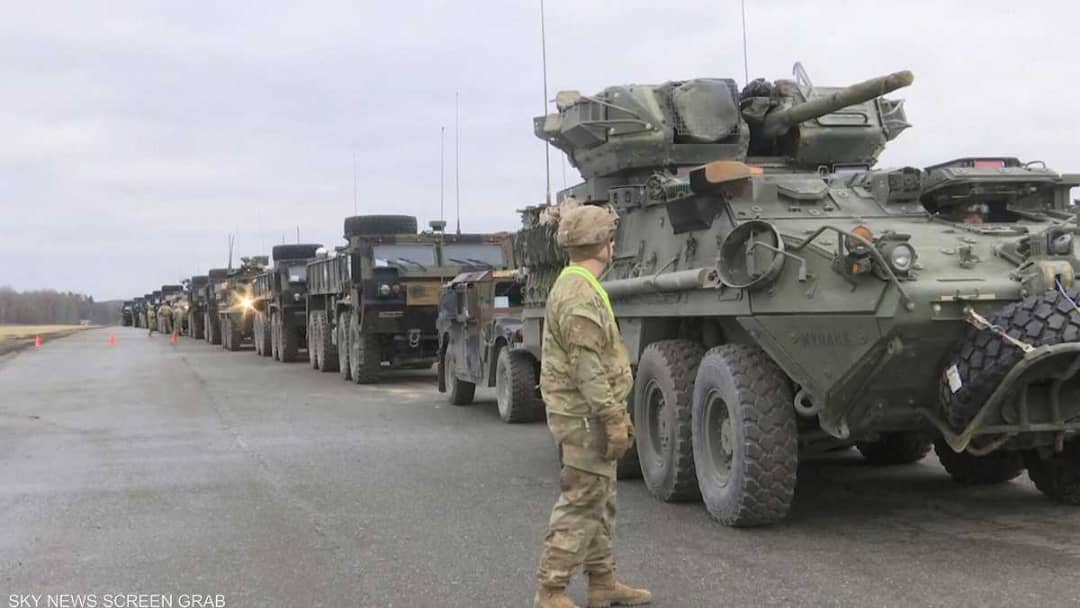 قوات أميركية تتجه نحو حدود أوكرانيا