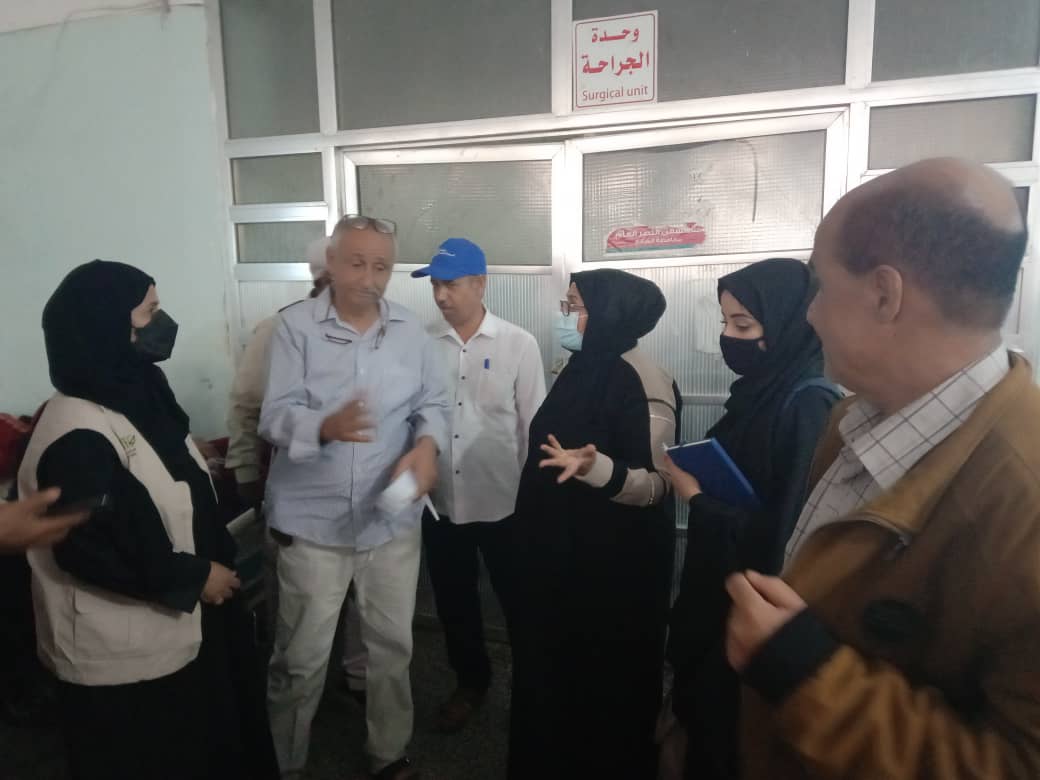 الضالع: الوكيلة السباعي تزور مستشفى النصر المركزي ومركز والطوارئ التوليدية