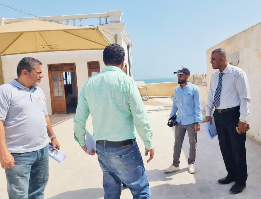 مدير صيرة يطلع على احتياجات مبنى قصر السلطان العبدلي استعدادا لإعادة تأهيله