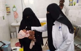 مدير مكتب الصحة في الشيخ عثمان يدشن حملة شلل الأطفال