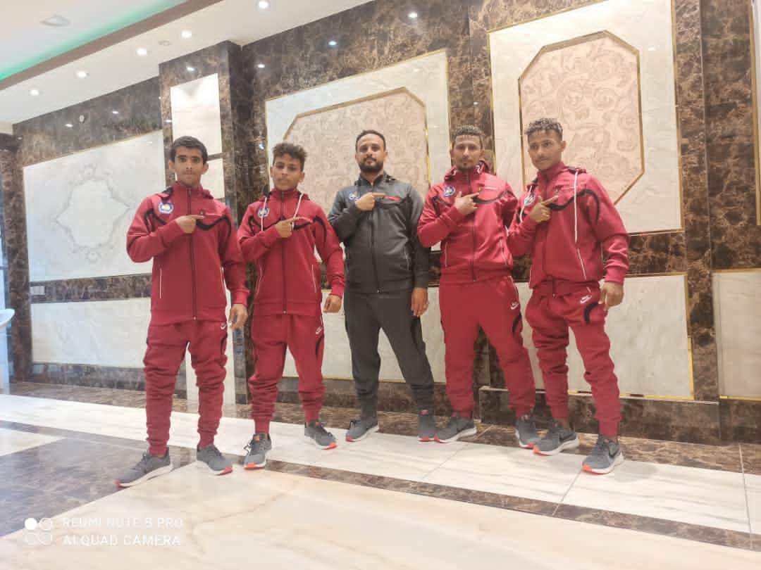 لحج : بعثة نادي الشرارة الرياضي للجودو تغادر إلى الأردن للمشاركة بالبطولة العربية للجودو