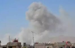 قصف صاروخي يستهدف سوق شعبي قرب منشأة صافر وسقوط قتلى وجرحى
