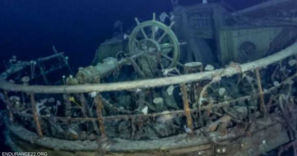 بعد 107 عام.. العثور على سفينة غرقت في القطب الجنوبي