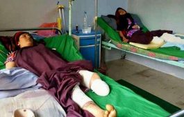 ألغام الحوثي تمزق اجساد امرأة مع زوجها وطفلة أخرى بمحافظتين