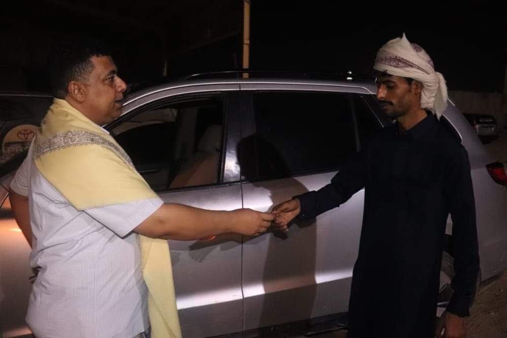 أمن المهرة يستعيد سيارة مسروقة من محافظة تعز 