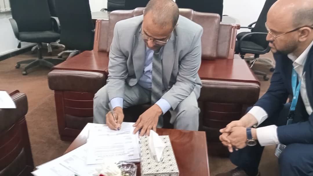 وزير الشئون يبحث ويوقع مع السيدة فيوليت وثيقة برنامج اليونيسف القطرية