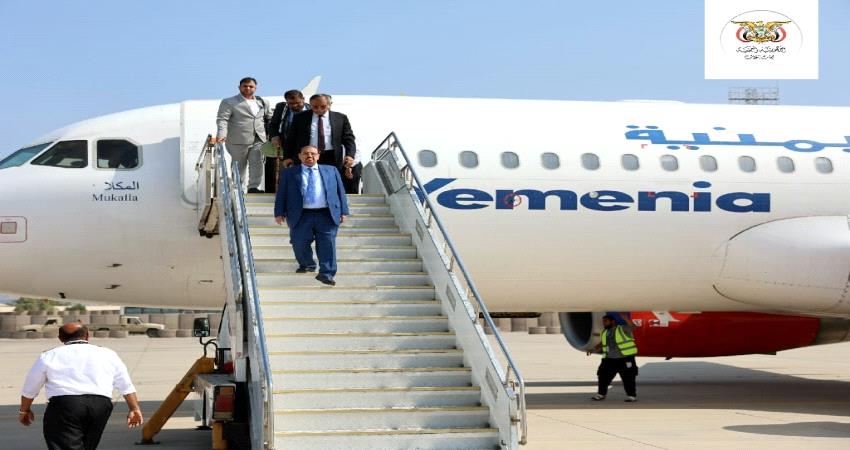 وصول أعضاء في الحكومة ومجلسي النواب والشورى إلى عدن