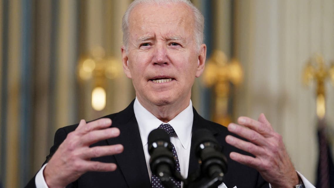 بايدن: حزمة مساعدات عسكرية لأوكرانيا بـ 800 مليون دولار