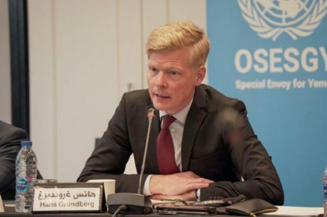 المبعوث الأممي لليمن يصل إلى العاصمة المؤقتة عدن