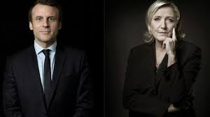 انتخابات فرنسا صعود ماكرون ومارين لوبان للجولة الاولى ..واستطلاعات ترجح فوز ماكرون بالجولة الثانية
