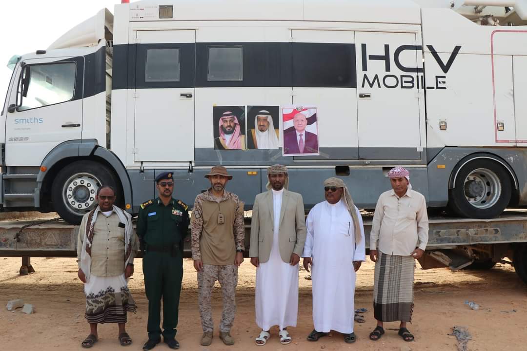 بدعم سعودي : عربة أشعة سينية حديثة لمنفذ شحن البري 