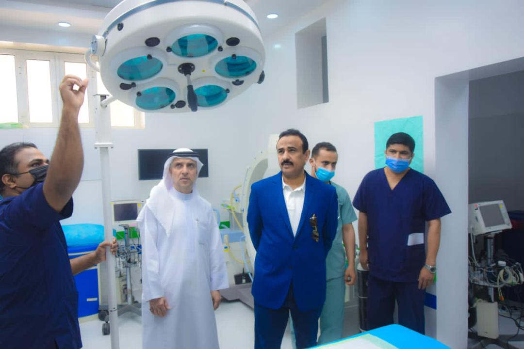 بمرحلته الأولى : المحافظ بن الوزير يدشن افتتاح هيئة مستشفى شبوة 