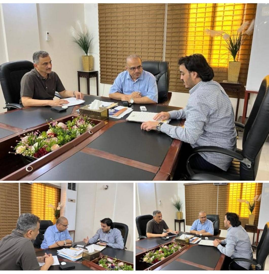 برئاسة ياذيب ..  اللجنة الوزارية تناقش الخطوات الاجرائية لاستئناف العمل في مشروع الخط البحري الجديد