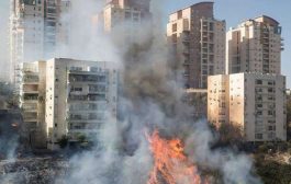 على إثر حريق في مباني صناعية .. انفجارات تهز مدينة حيفا الاسرائيلية