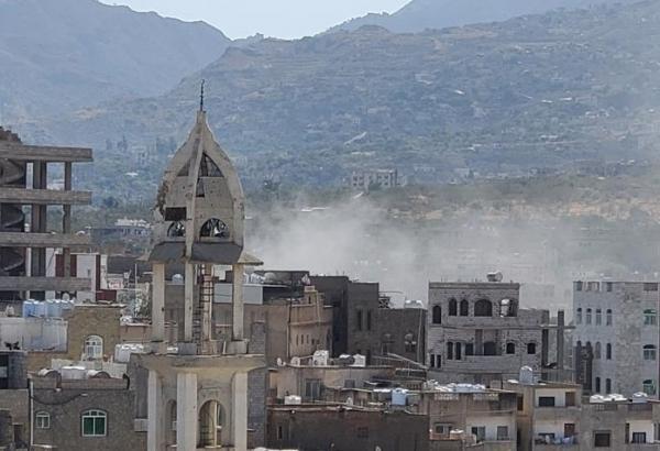 تعز : مليشيا الحوثي تستهدف جبهة الأربعين بقذائف الهاون