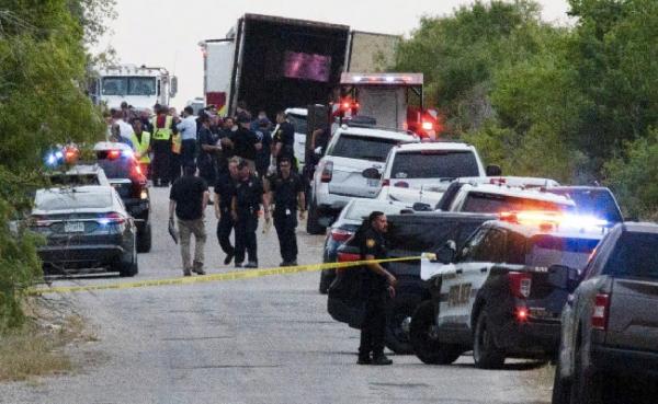 السلطات الأمريكية تعثر على 46 جثة مهاجر داخل شاحنة 