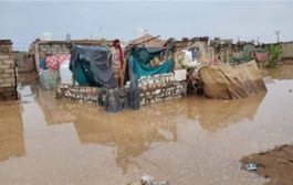 تقرير : تضرر أكثر من 13 ألف أسرة نازحة جراء السيول في مارب
